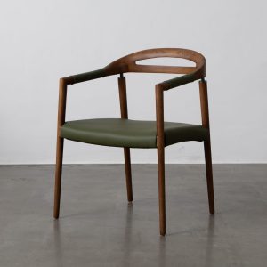 כורסא מילי C101 ירוק עץ אגוז